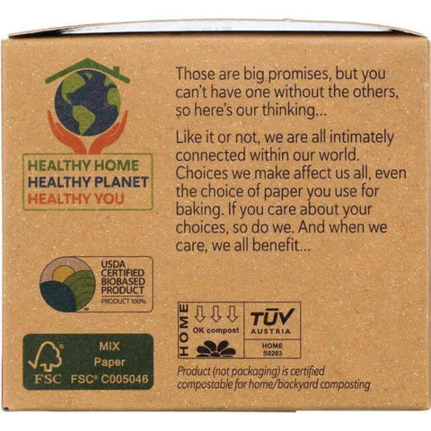 If You Care eco-amigables; papel sin cloro para hornear responsable.