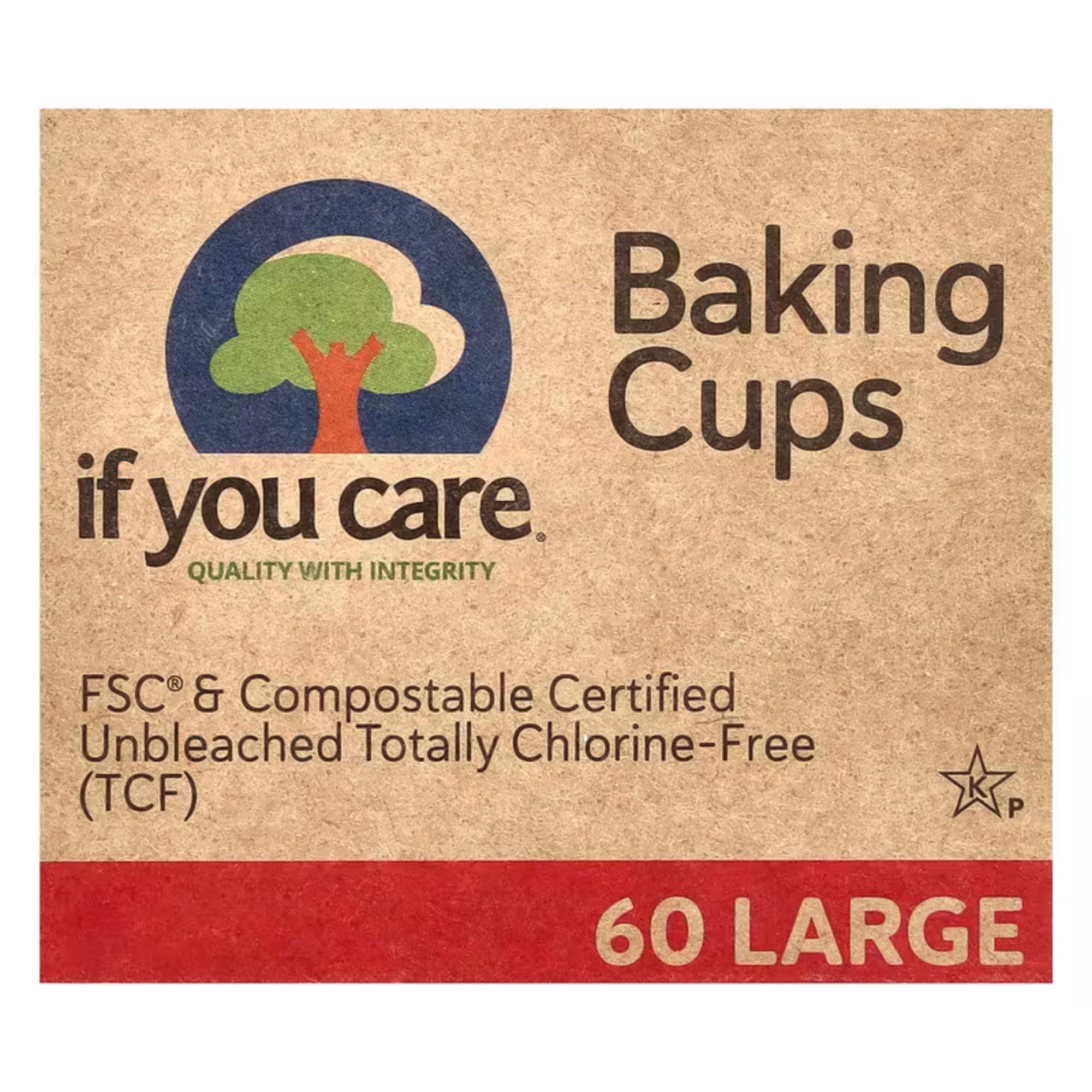 If You Care conjunto-3-cajas-60-tapas-hornear; perfecta para hornear porciones múltiples.