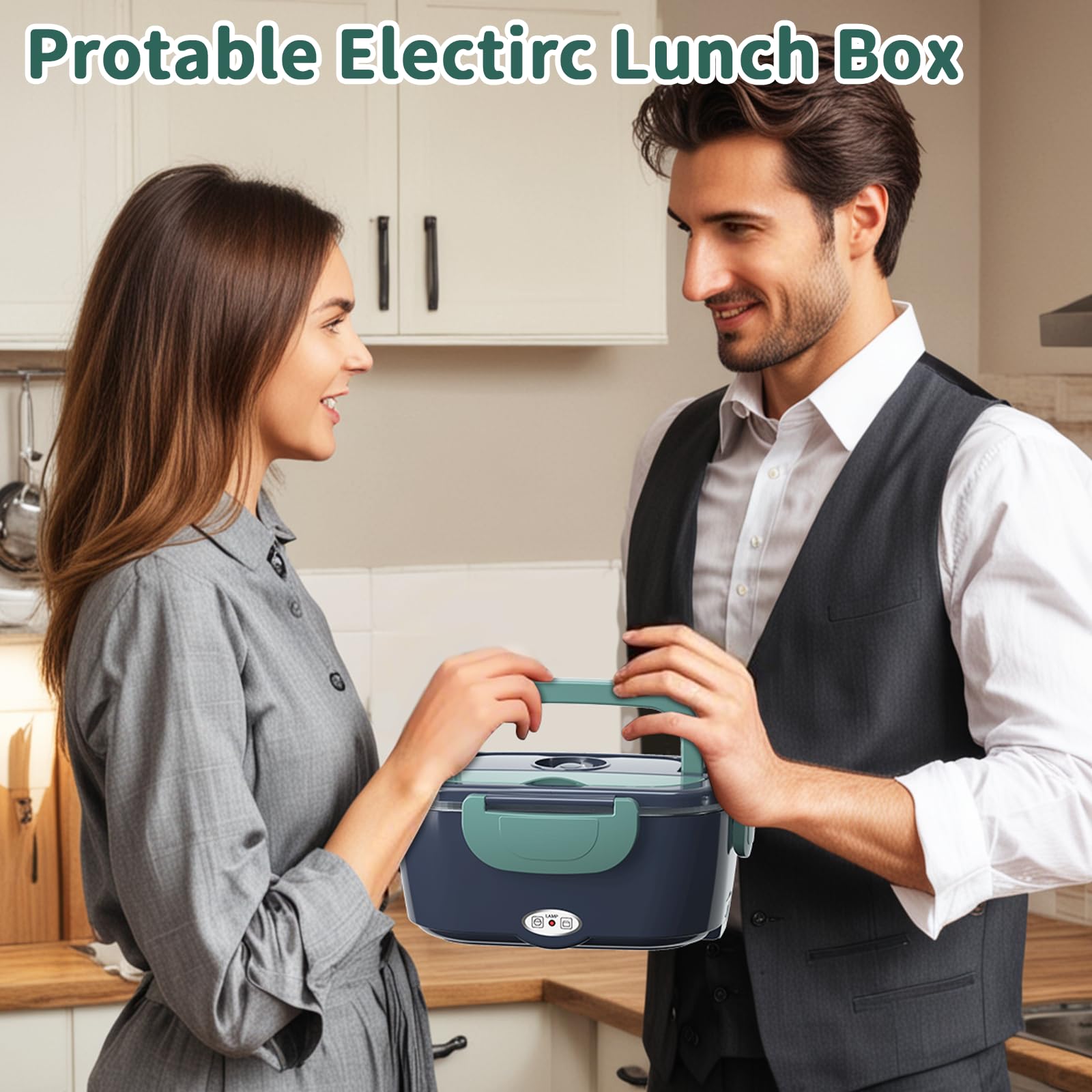 IFENROL lunch box para oficina, coche o camión, práctico y cómodo