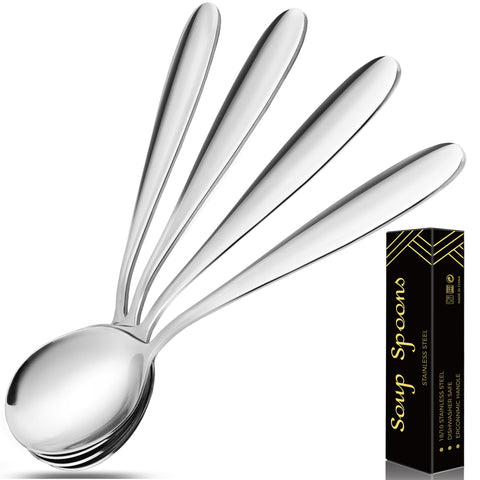 IFERRENS cucharas-sopa-18-10 alta resistencia para uso diario y durabilidad.