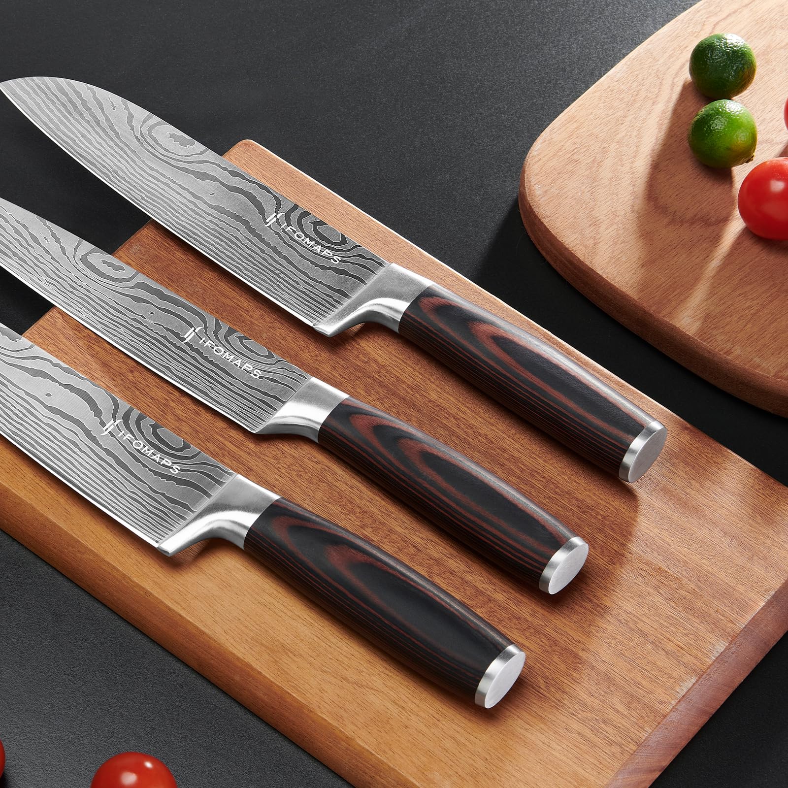 ifomaps cuchillos bistec, filo estable para filetear.