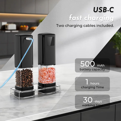 IFONPY carga USB-C para recargas rápidas sin pilas desechables