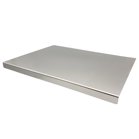 Tablero Ifowip de acero inoxidable 40x30 cm, superficie lisa para cortes limpios