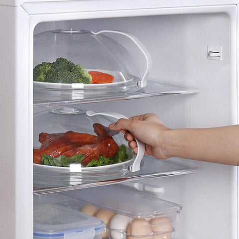 Igikzz tapa microondas no toca la comida directamente y facilita uso diario.