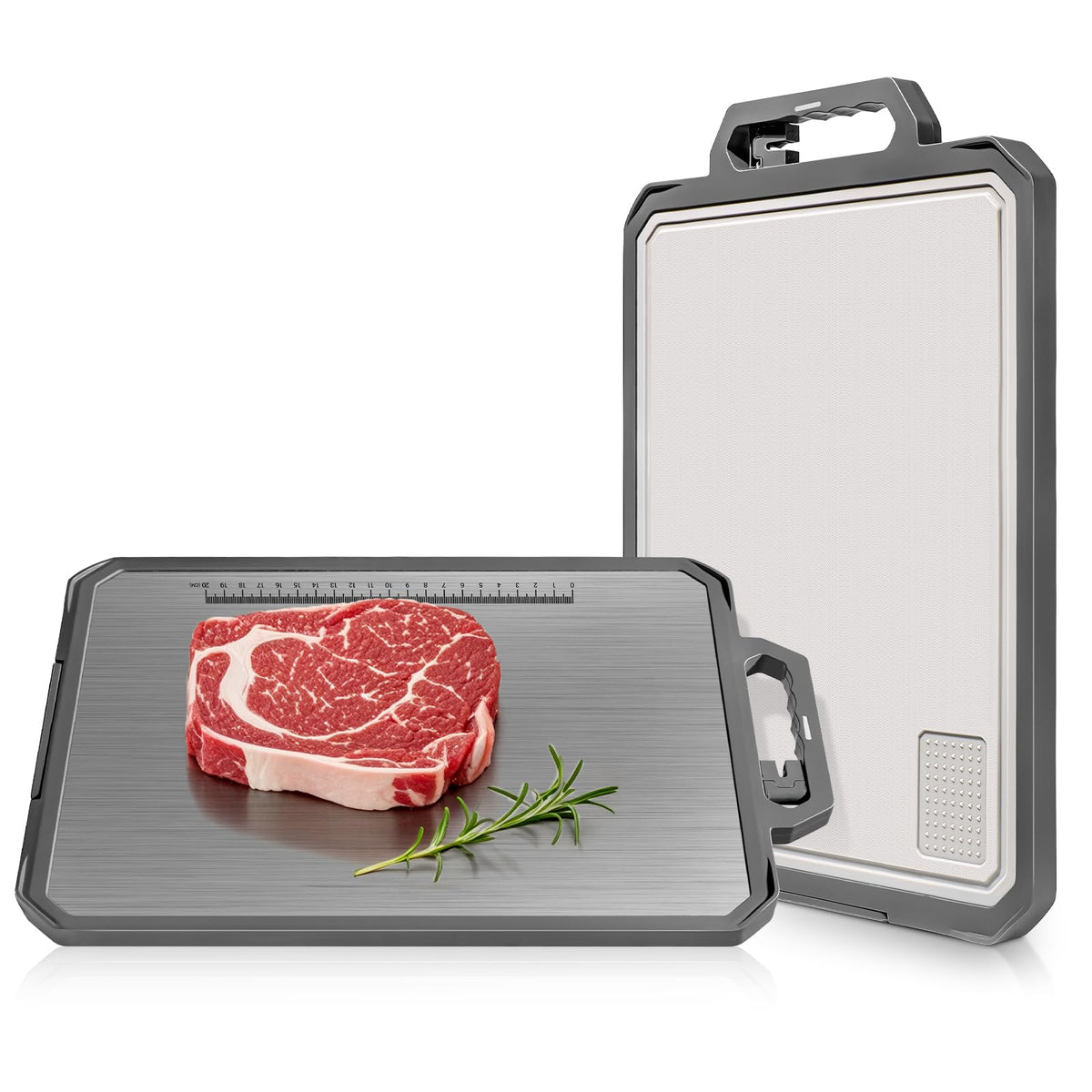 Tabla IGOYE de titanio dos caras para carnes y verduras