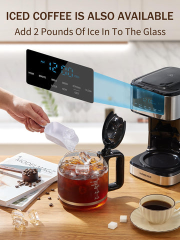 Placa que mantiene caliente el café tras el preparado en Ihomekee