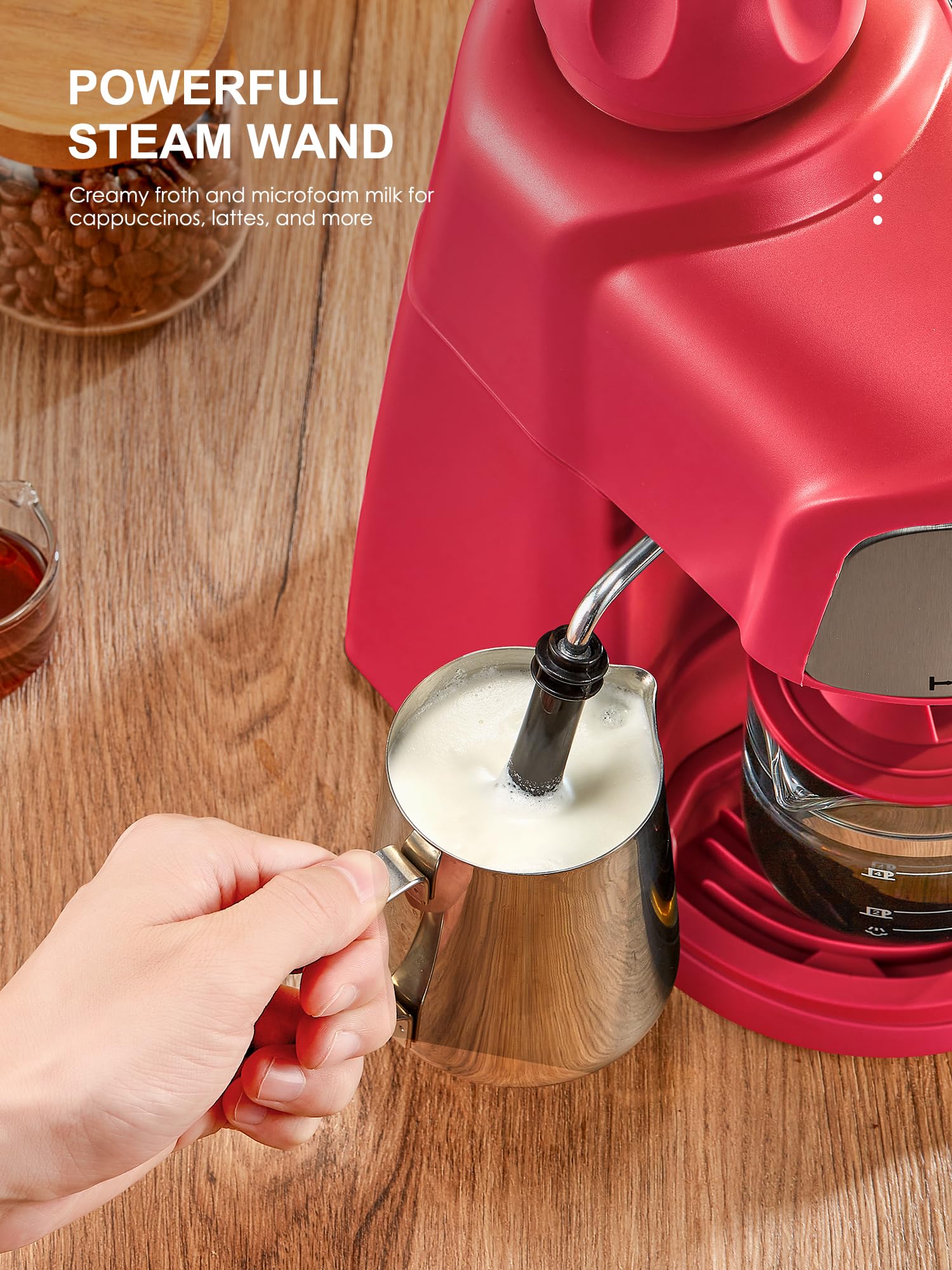 Ihomekee CM6810 diseño compacto, ideal para cocinas pequeñas.