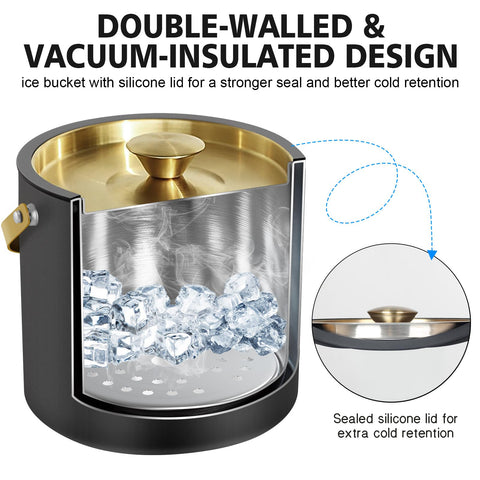 iHoo colador de hielo para evitar agua derretida