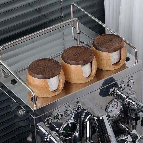 Caja de almacenamiento IKAPE para filtros, protege contra humedad.