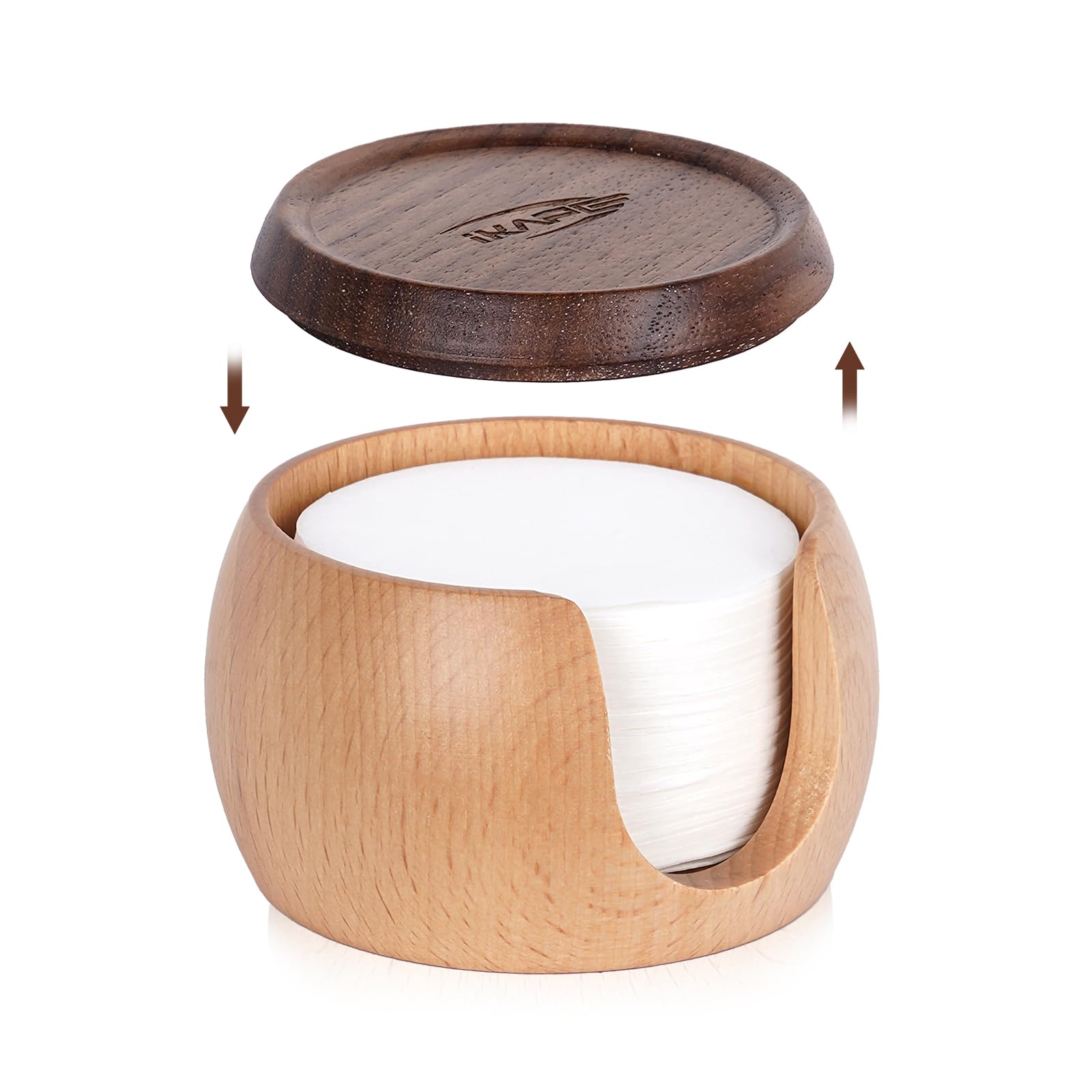 Filtros IKAPE 54mm para portafiltro, sabor equilibrado.