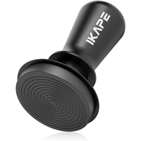 IKAPE tampers, base titanio ondulado, mejora la distribución y reduce estática.