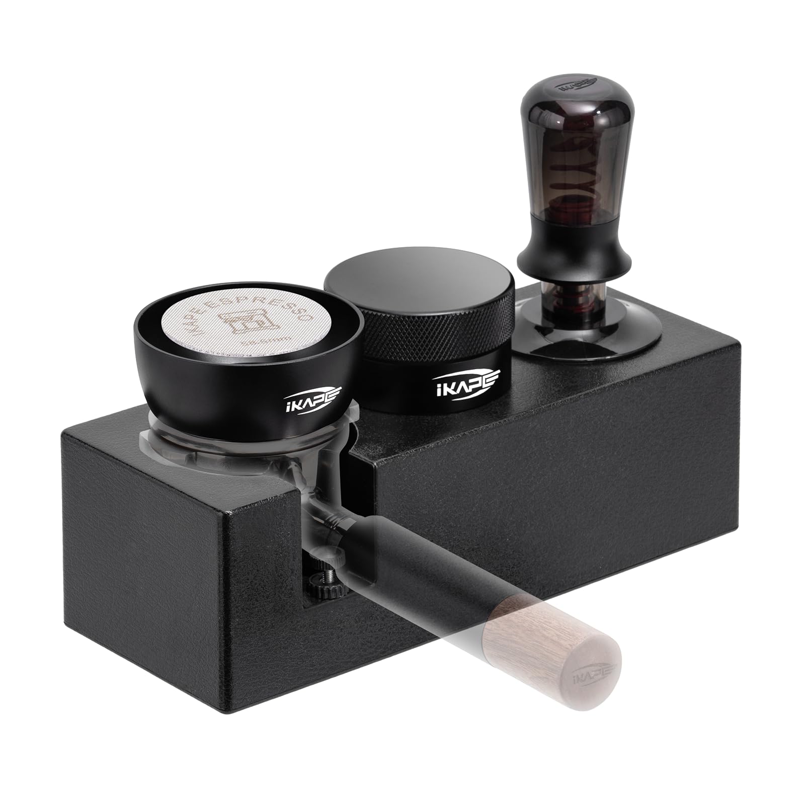 IKAPE compactador 53mm base ergonómica para espresso estable
