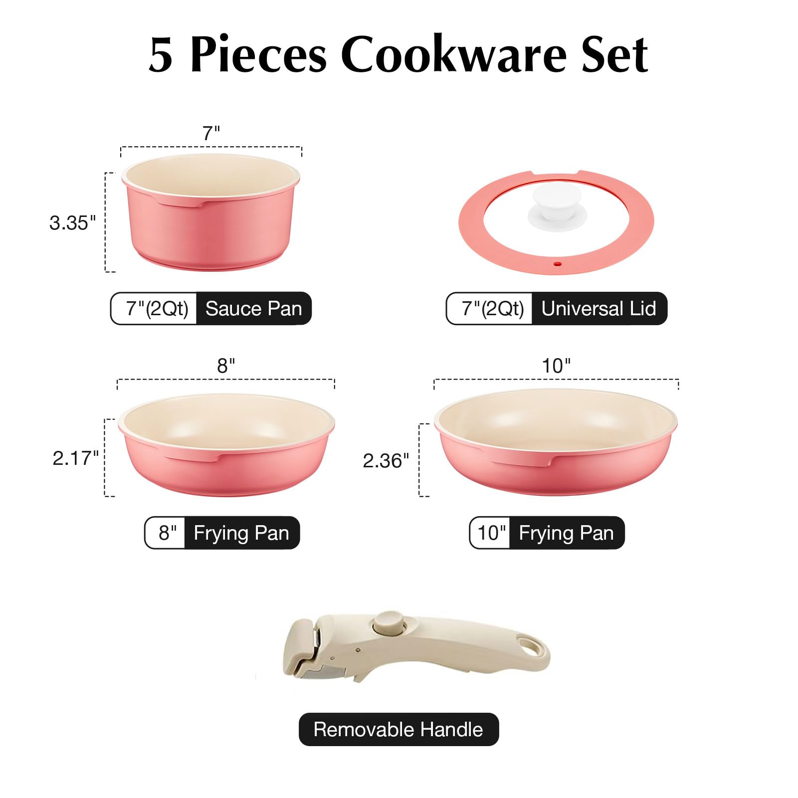 IKTU set compacto para inducción, ideal para cocinas pequeñas y caravanas.