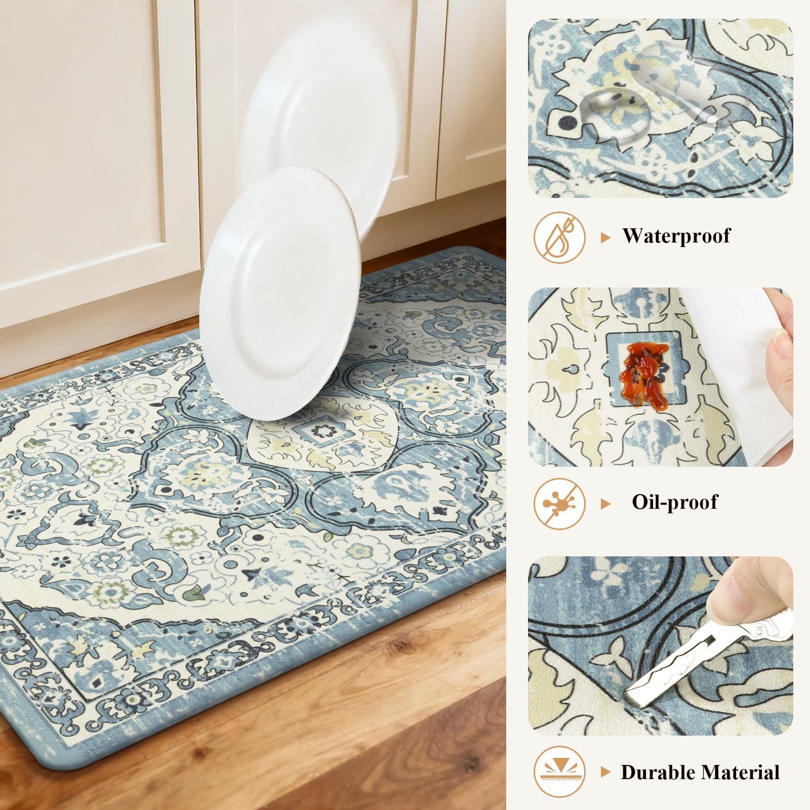Ileading alfombras en varias tallas, perfecto para varias áreas.