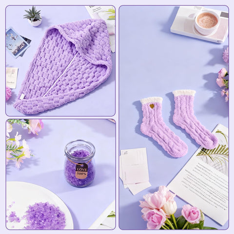 Conjunto de baño y vela ilohimpai, aromático y relajante.