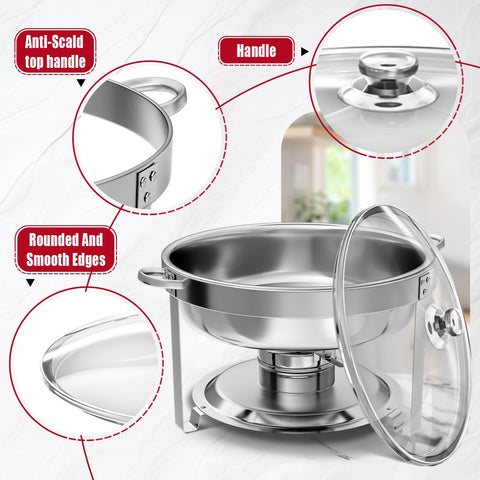 IMACONE tapa de cristal para vigilar comida sin perder calor