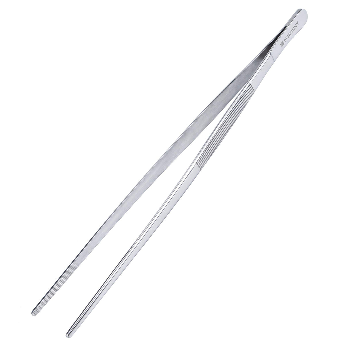 MSY BIGSUNNY Pinzas de Cocina 12 Pulgadas – Puntas Finas y Serradas