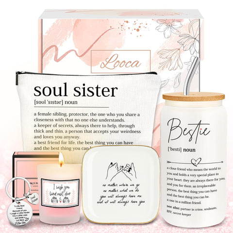 Vaso Bestie Definition de Looca, ideal para celebrar la amistad con estilo.