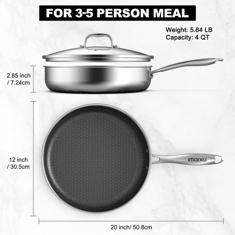 Imarku compatibilidad con inducción funciona en cocinas modernas.