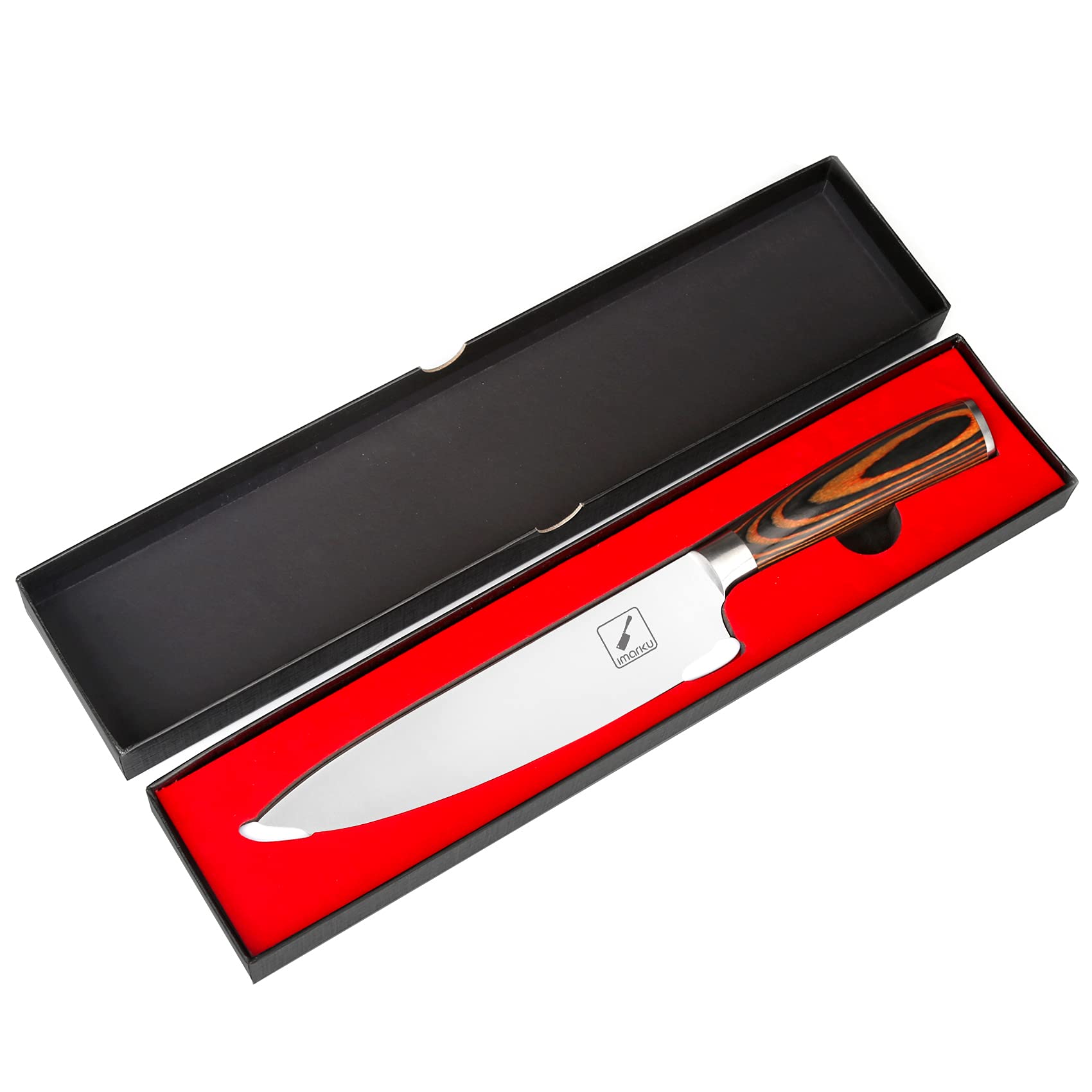 Regalo práctico: cuchillo Imarku 8 pulgadas, excelente para la cocina.