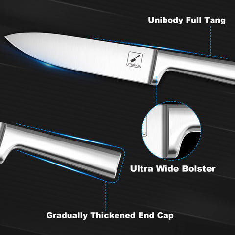 Cuchillo de pan Imarku para rebanadas limpias y consistentes.