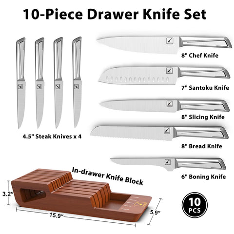 Imarku cuchillo deshuesar 6 pulgadas, precisión en despiece.