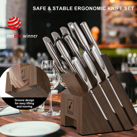 imarku cuchillo pan 8 pulgadas, ideal para rebanar pan suave sin aplastar