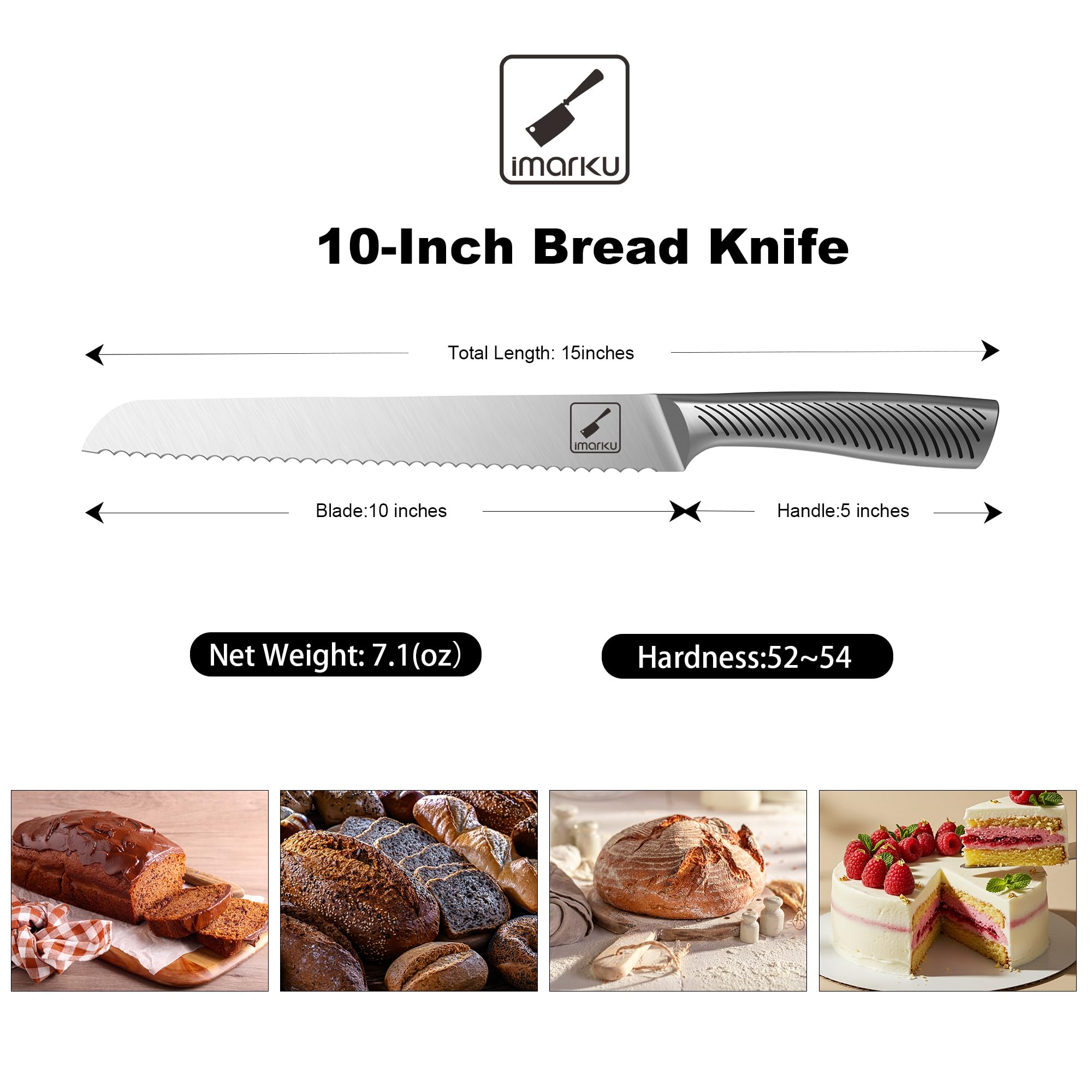 Acabado láser antiadherente en cuchillo Imarku reduce migas