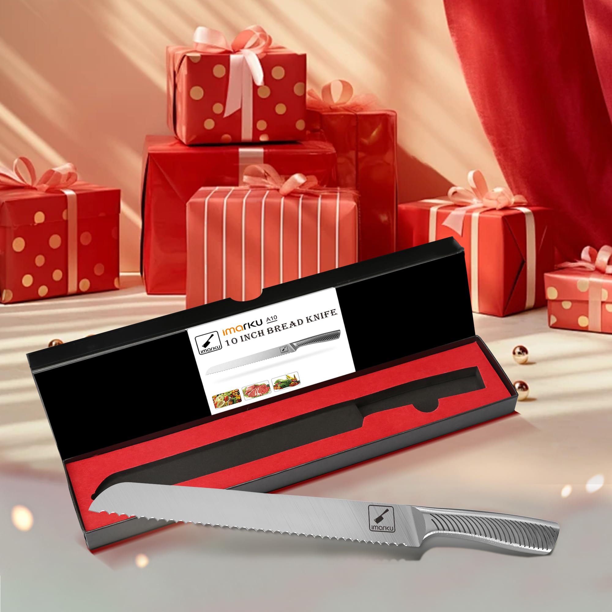 Punta de 1 cm en cuchillo Imarku para precisión en porciones