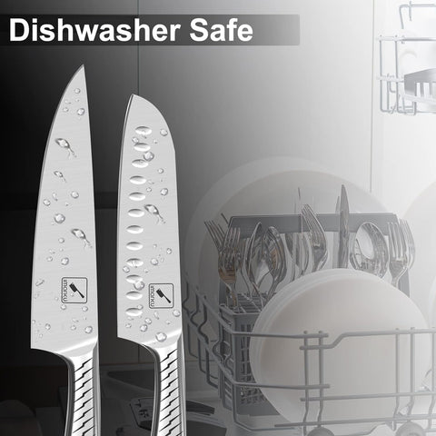 Cuchillo pelador imarku de 3.5 pulgadas, precisión para pelar y trabajos delicados