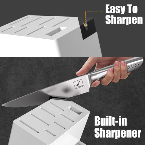Cuchillo santoku imarku 7 pulgadas para picar.