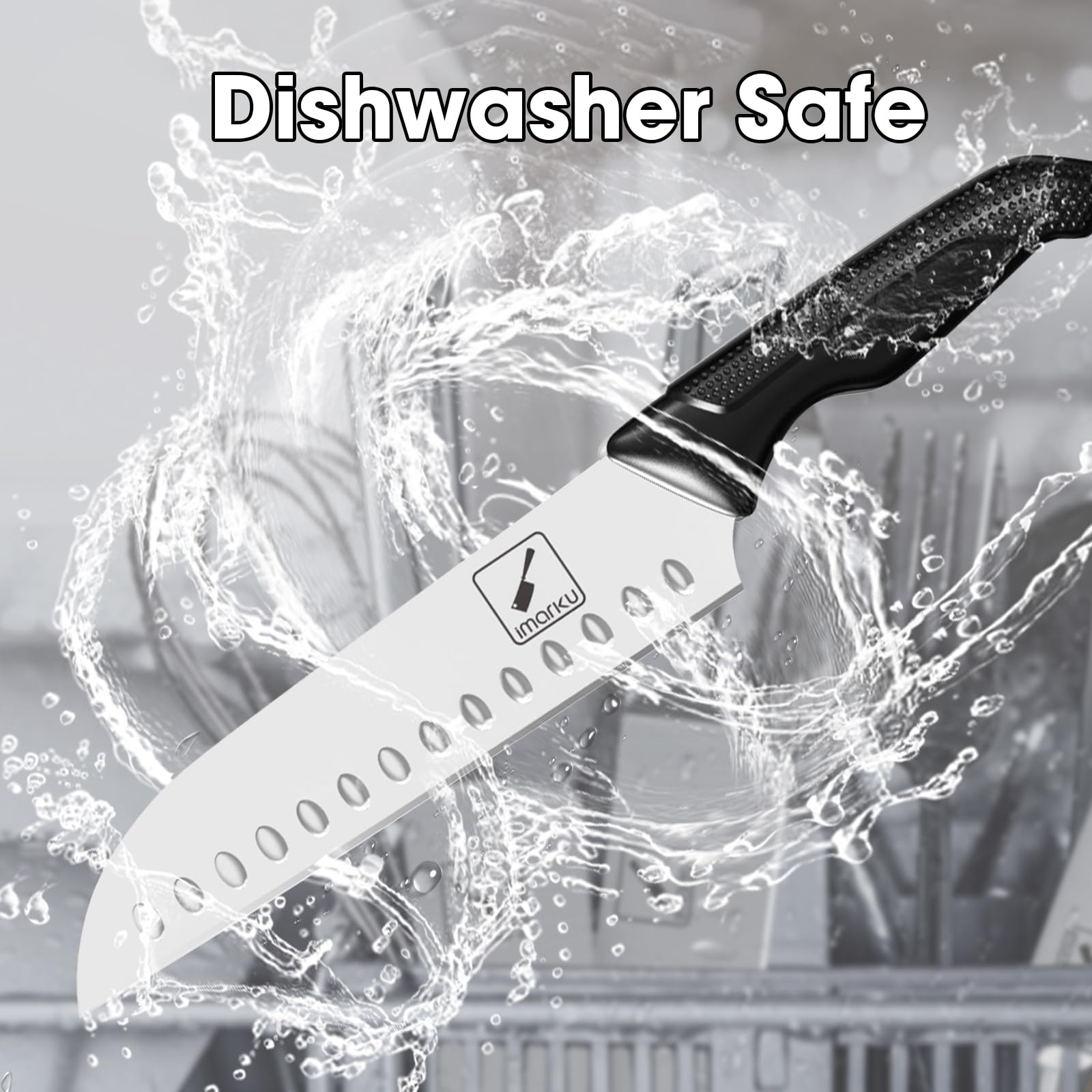 Cuchillo utilidad imarku de 5 pulgadas para tareas diarias con precisión.