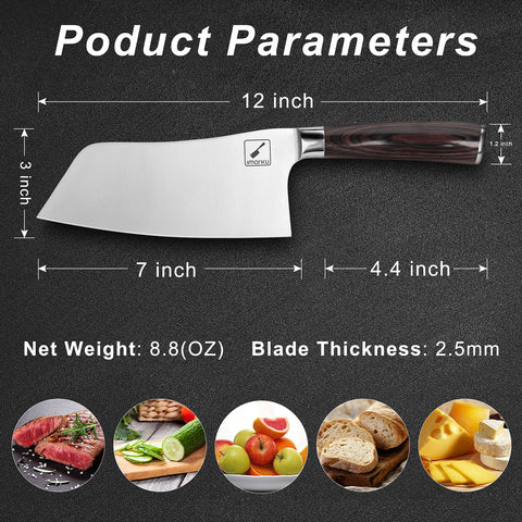 Imarku cuchillo verdura fruta, versátil para picar y rebanar