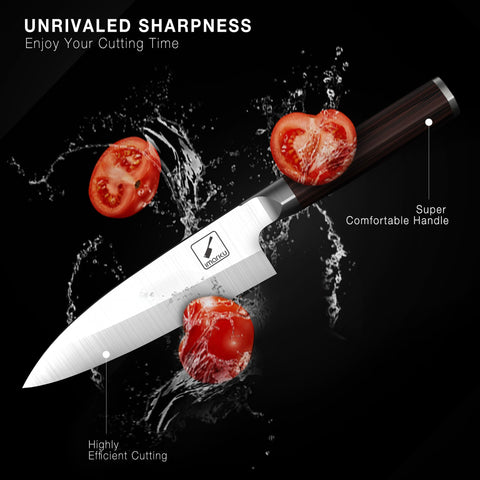Uso profesional en cocina japonesa con el cuchillo Deba imarku