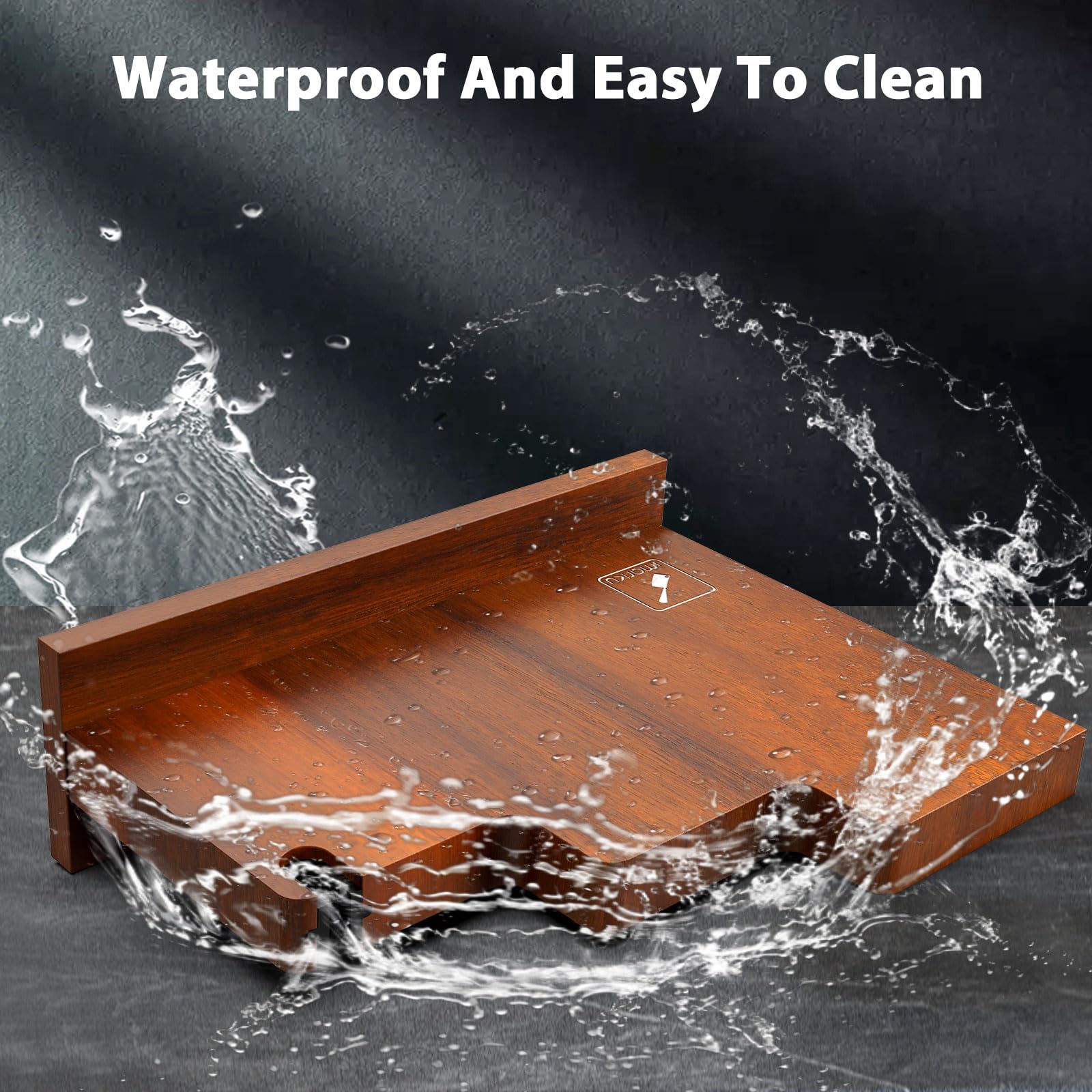 Limpieza fácil con aceite mineral para preservar la belleza y durabilidad de la madera.