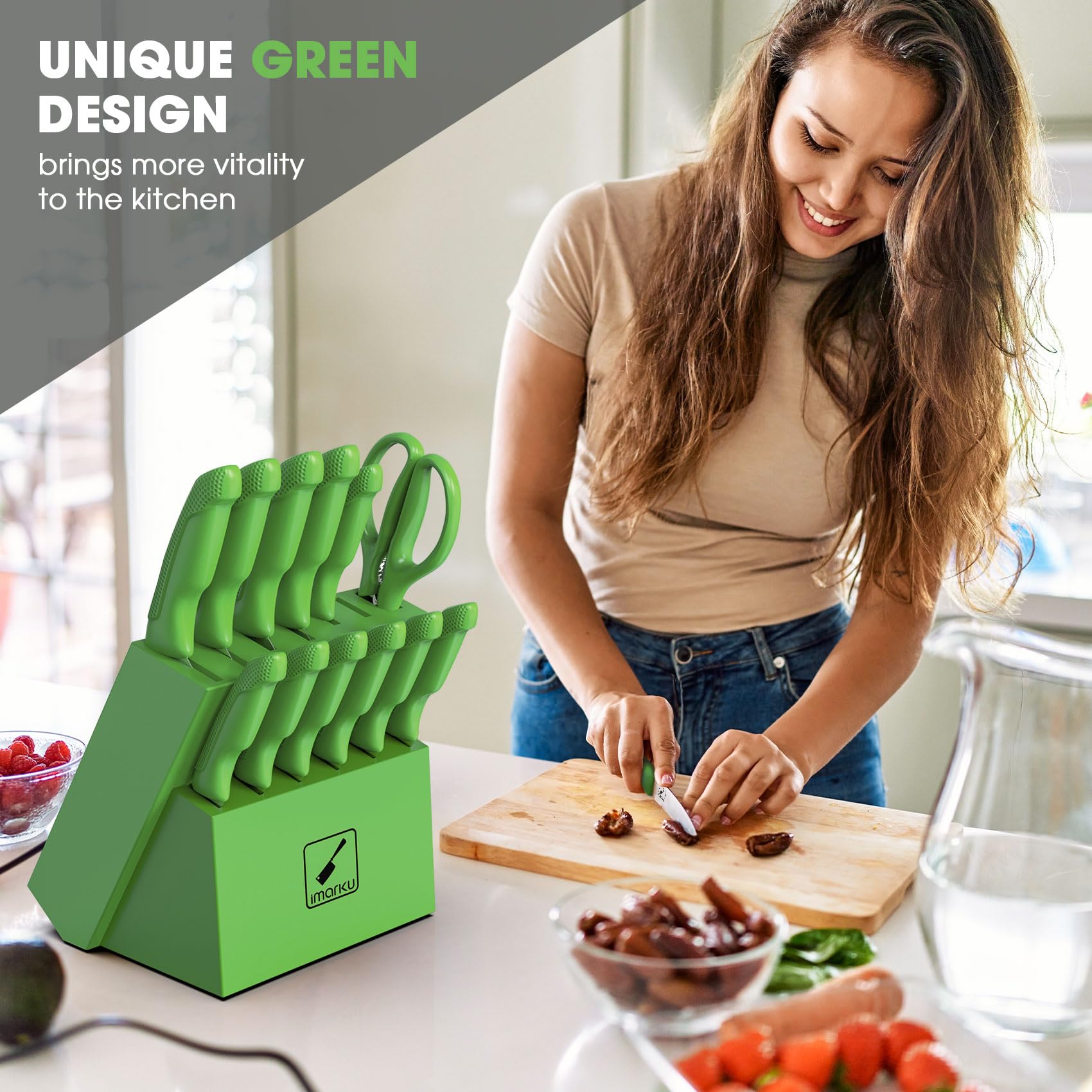 Tijeras de cocina imarku, complemento para recortar y cortar