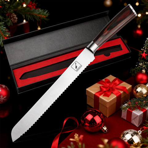 Cuchillo de Pan Imarku, diseño ergonómico para uso ambidiestro