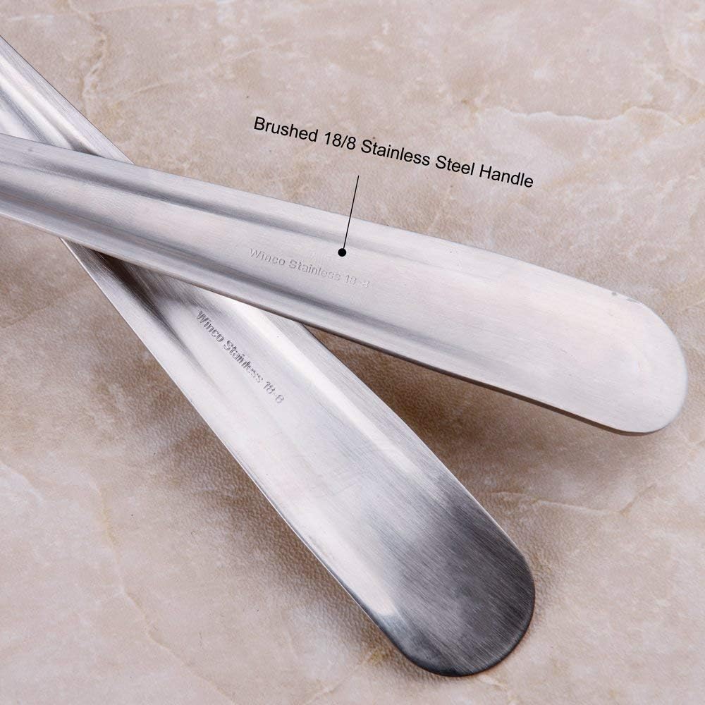 IMEEA conjunto de dos cucharas, utensilios versátiles para cocinar y servir.