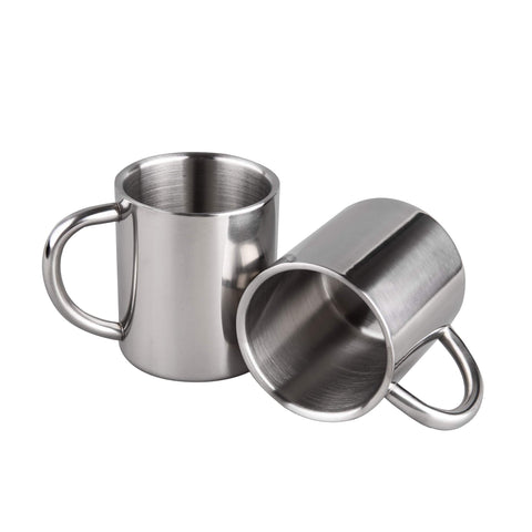 IMEEA tazas irrompibles para niños con doble pared; ideales para bebidas calientes o frías en casa o camping.