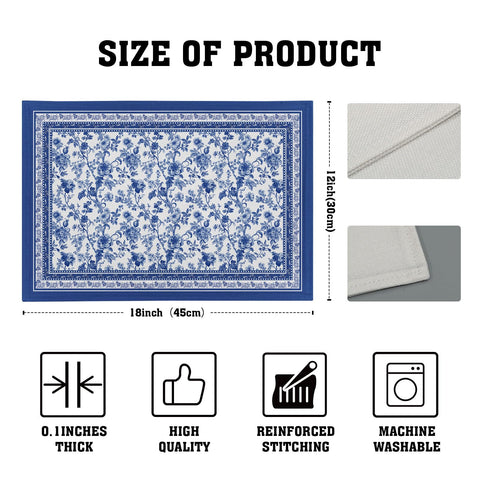 Diseño chinoiserie azul de Imiss para interiores y exteriores.