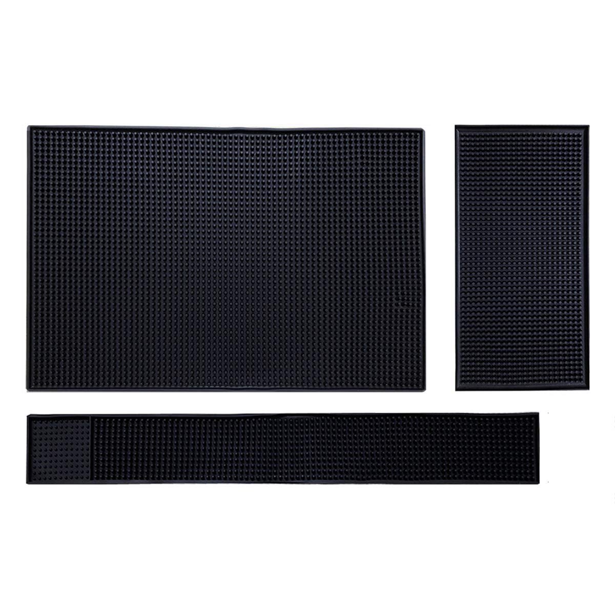 IMIYOKU tapetes para bar, vista frontal, protección estable de superficies.