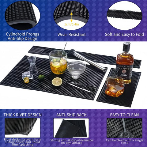 IMIYOKU tapetes para bar, superficie resistente que cuida la mesa.