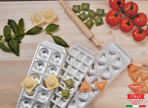 Imperia Raviolamp: ocho tamaños para rellenar y crear distintas formas.