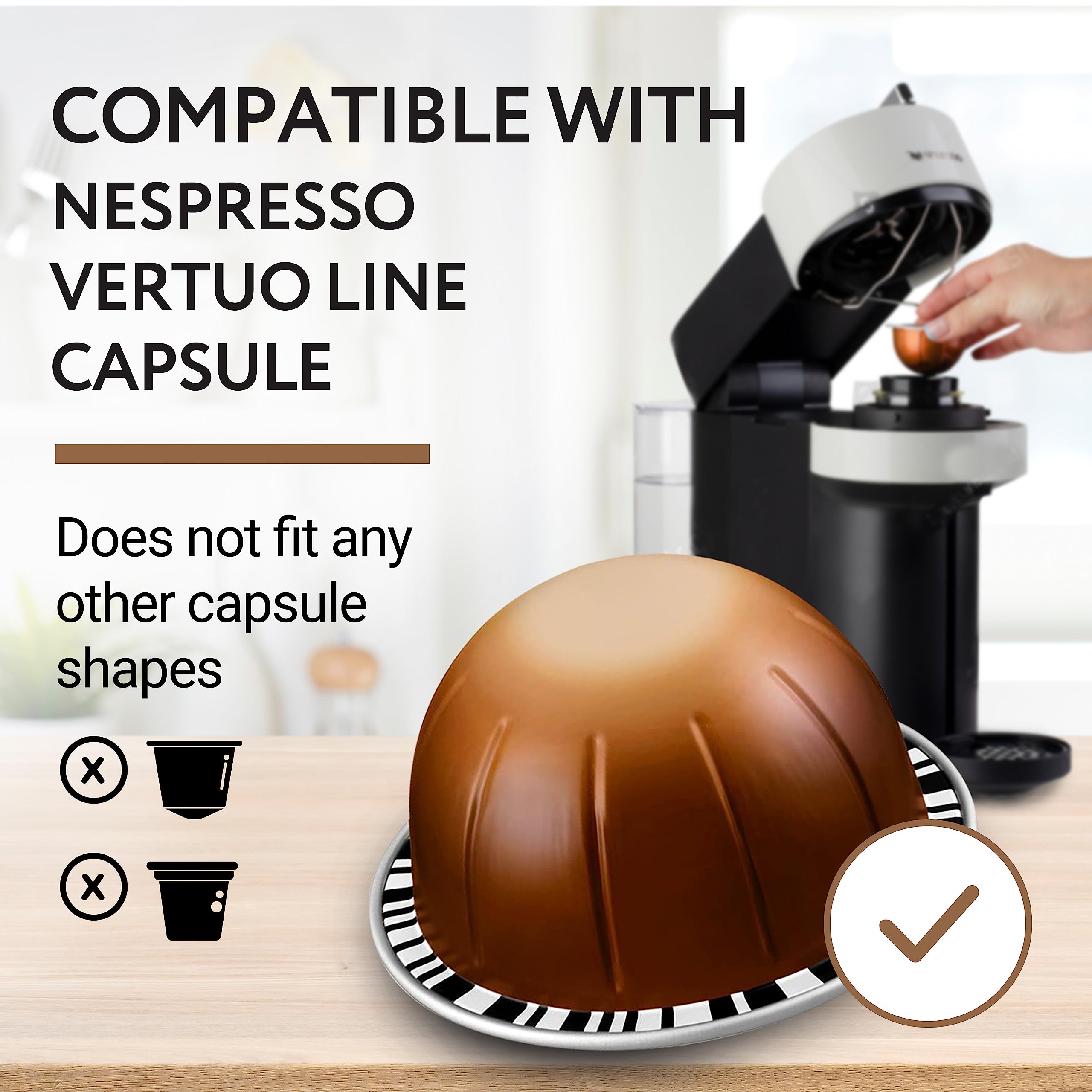 Accesorio de cafetera IMPRESA para mantener el orden en la cocina.