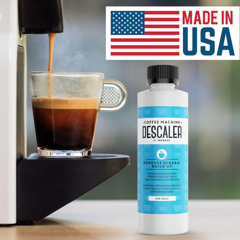 IMPRESA Desincrustante, mantenimiento de cafetera, desincrusta fácilmente y mantiene sabor constante.
