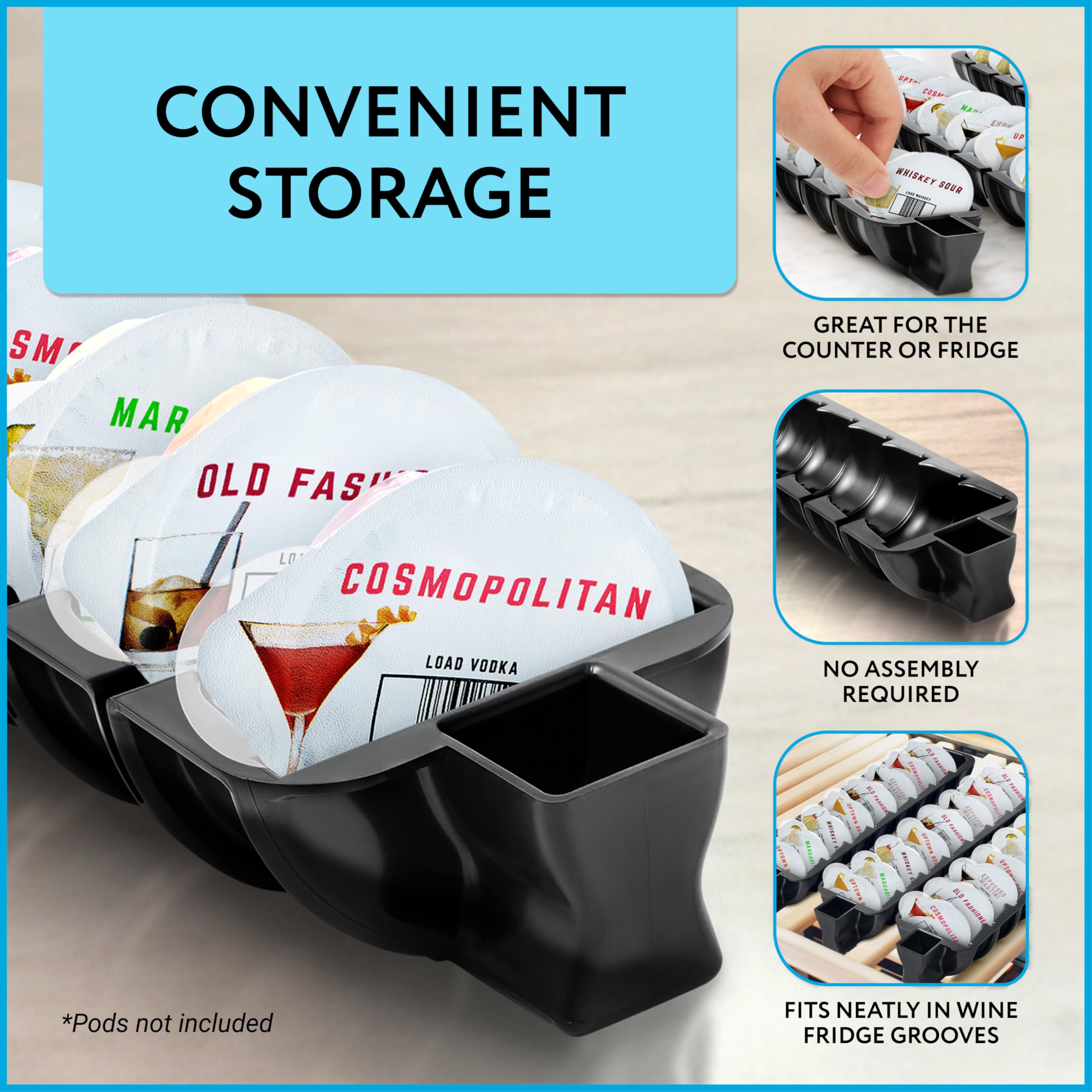 IMPRESA Organizador ideal para reuniones en casa y bares