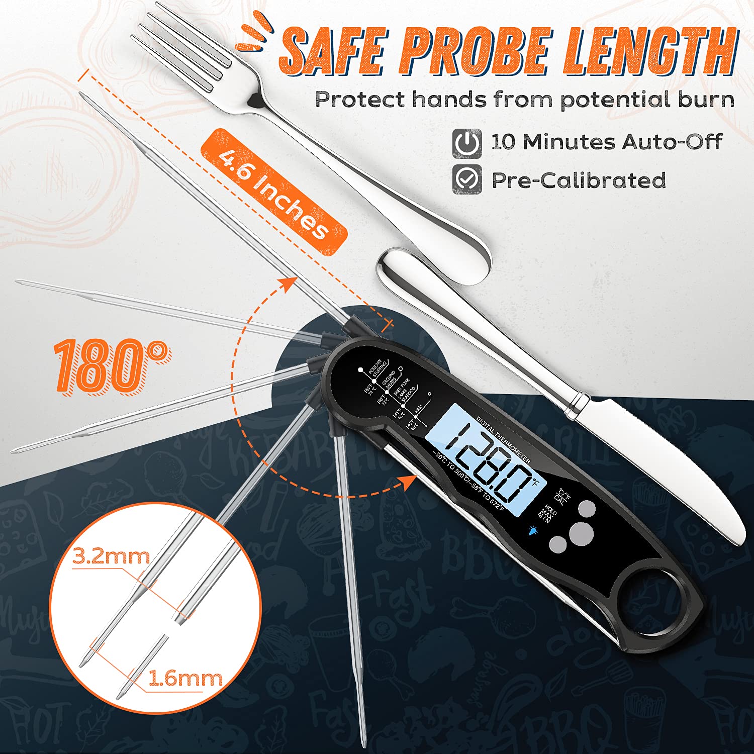 ImSaferell resistente IP67, fácil de limpiar.