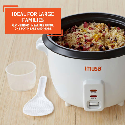 IMUSA cocedor-arroz uso versátil para avena, guisos y granos