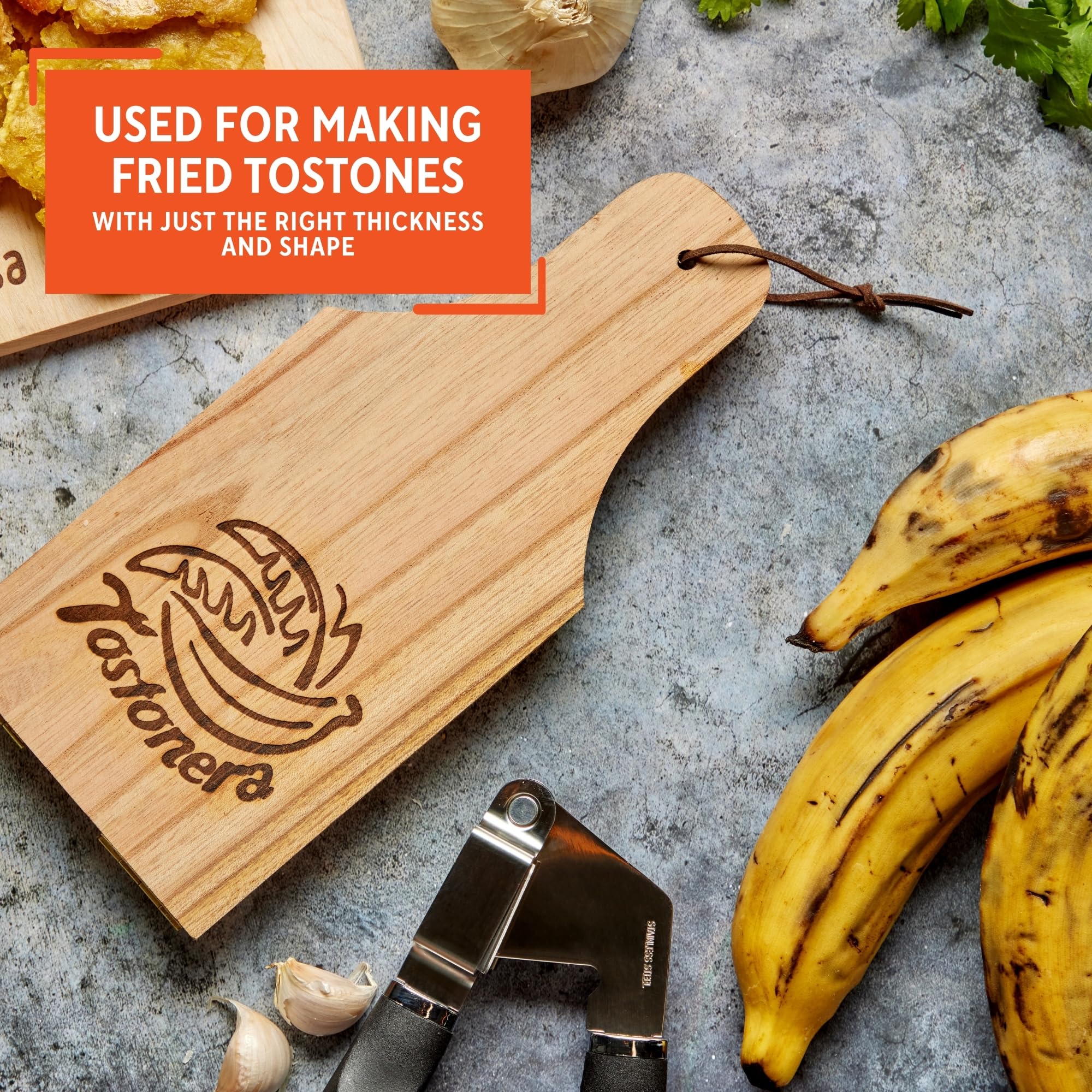 Prensado preciso con la Tostonera Imusa para tostones de textura óptima.