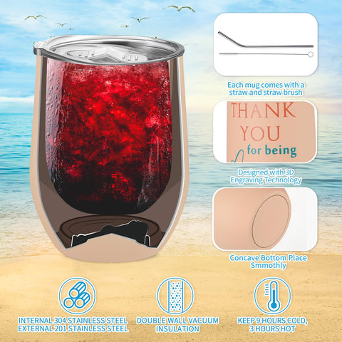 Vasos Inbagi con colores variados, estilo inspirador para cualquier ocasión.